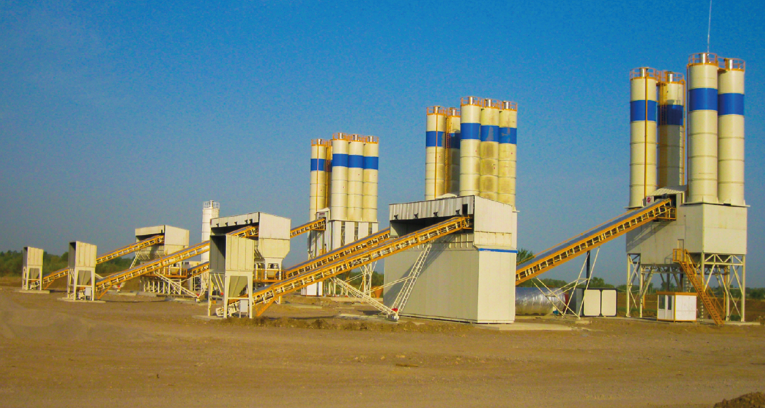Fixed Concrete Batching Plant